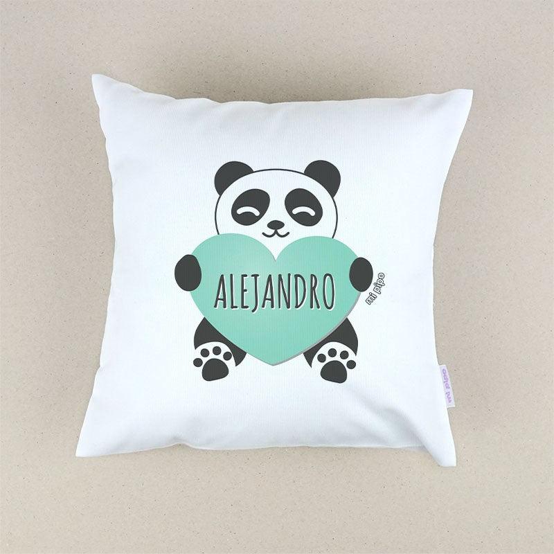Cojín Personalizado Infantil Panda Mi Pipo - Nanetes #