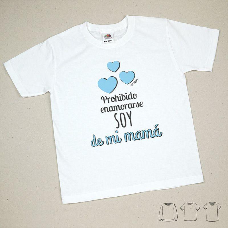 Camiseta Infantil Prohibido enamorarse Mi Pipo - Nanetes #