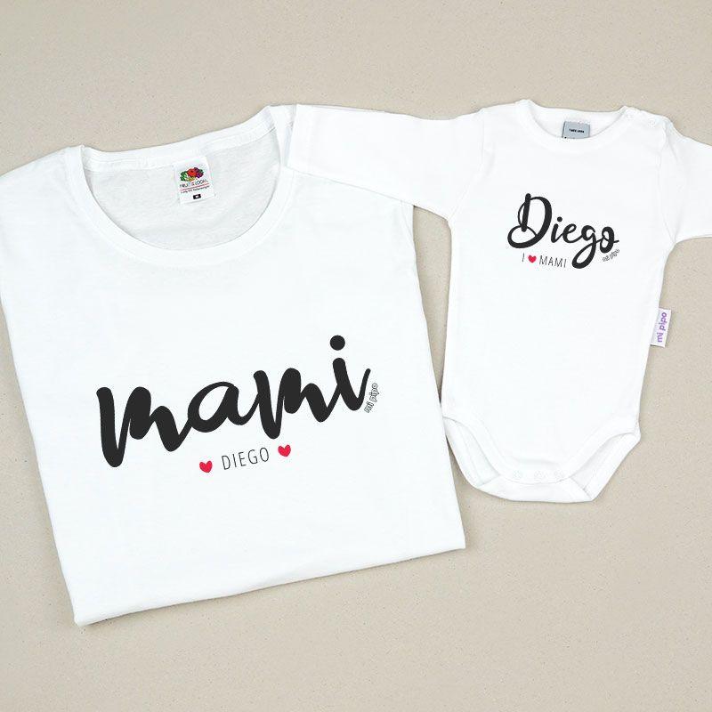 Camisetas Mama/Hijo love Mami - Nanetes #