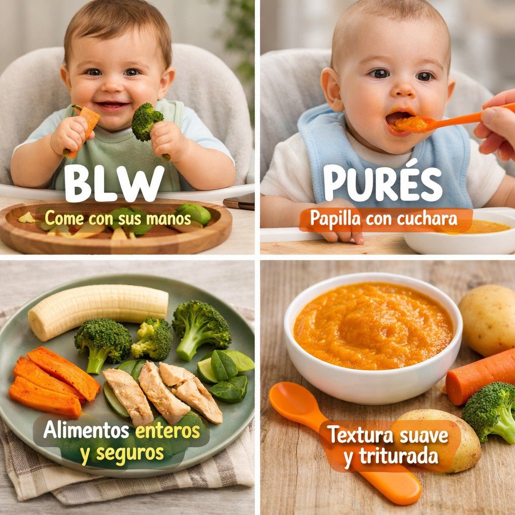blw alimentacion complementaria a los meses