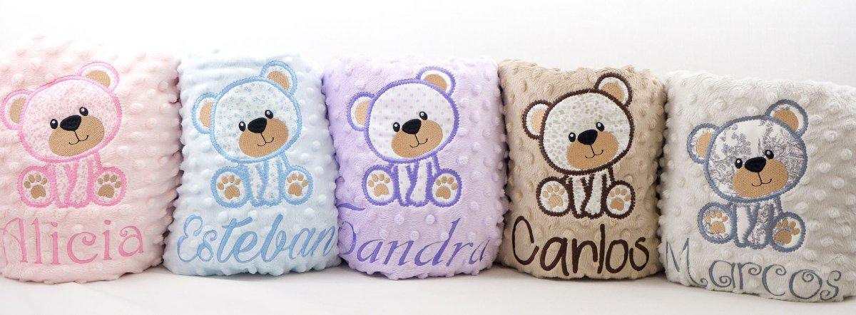 Mantas Bebe Personalizadas - Nanetes