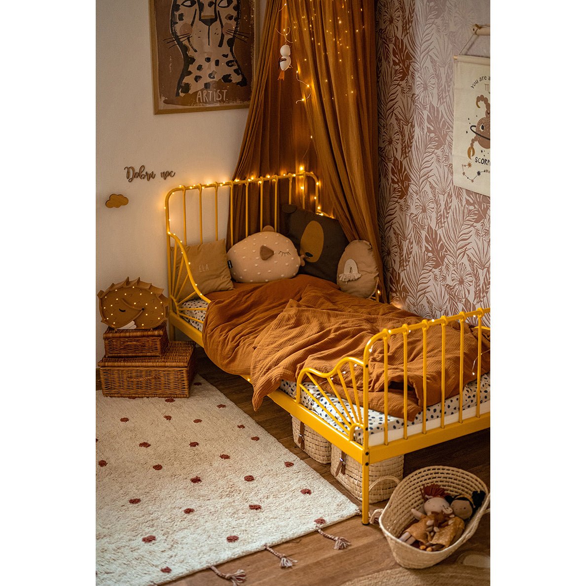 Alfombra Algodón Lavable Nümi ambre - Nanetes