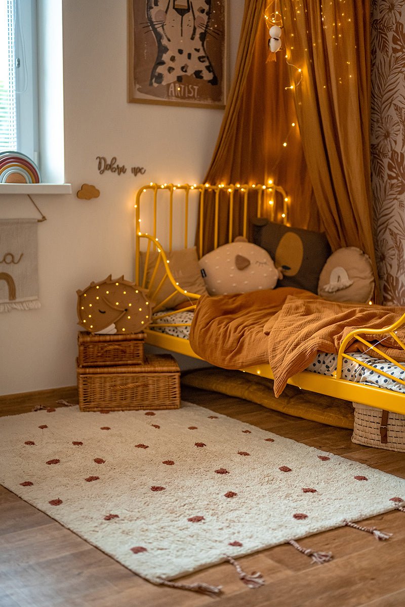 Alfombra Algodón Lavable Nümi ambre - Nanetes