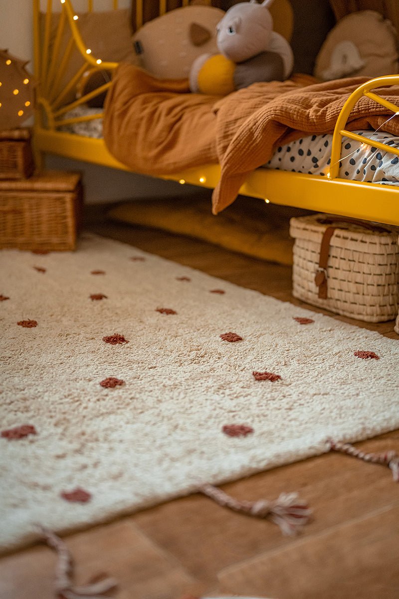 Alfombra Algodón Lavable Nümi ambre - Nanetes