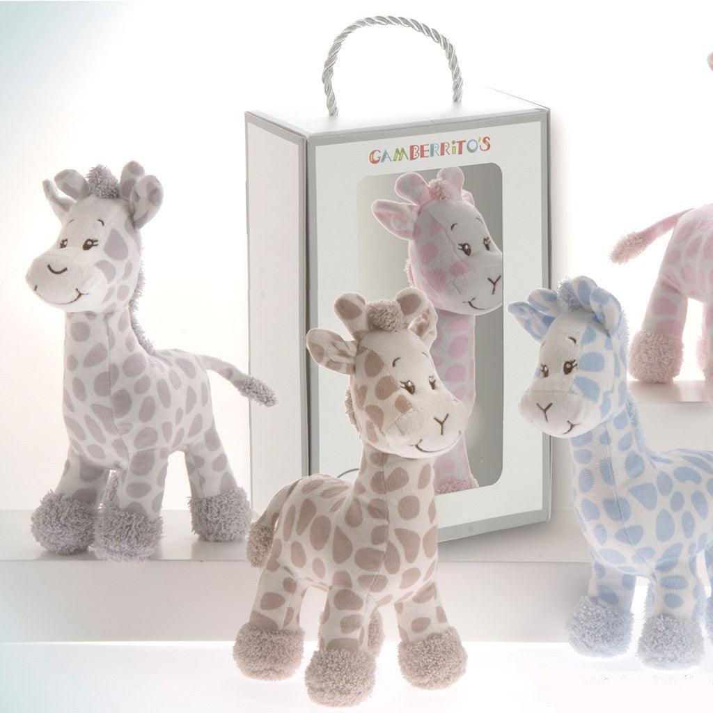 Peluche bebé Jirafa Colores - Nanetes #