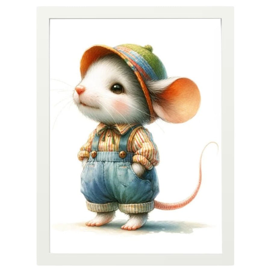 Cuadro Infantil Decorativo Ratoncito - Nanetes