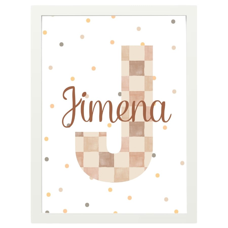 Cuadro Infantil Decorativo nombre cuadros - Nanetes