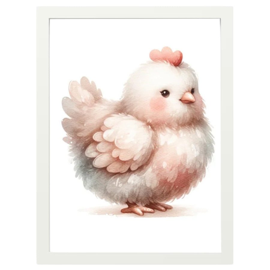 Cuadro Infantil Decorativo Gallinita - Nanetes
