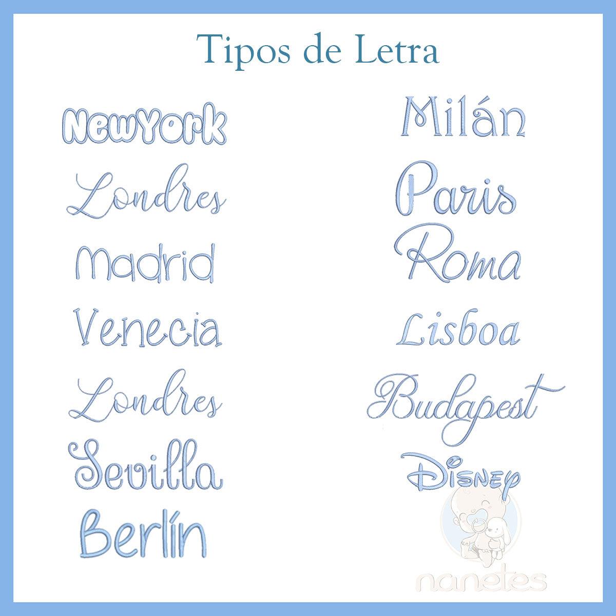 Capa baño Bebé Bambú Dalia - Nanetes #