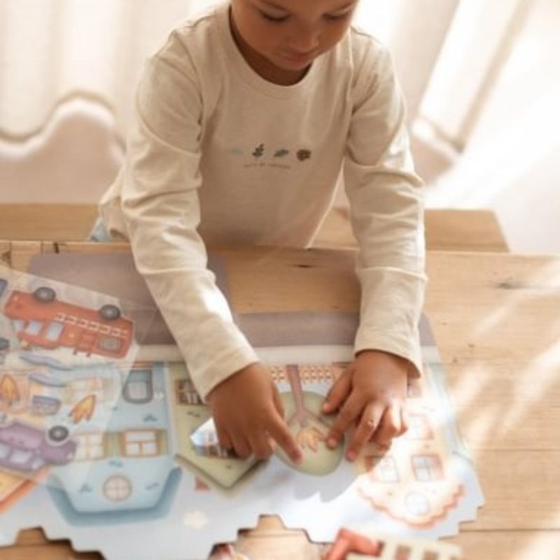 Libro pegatinas Bomberos Little Duch - Nanetes