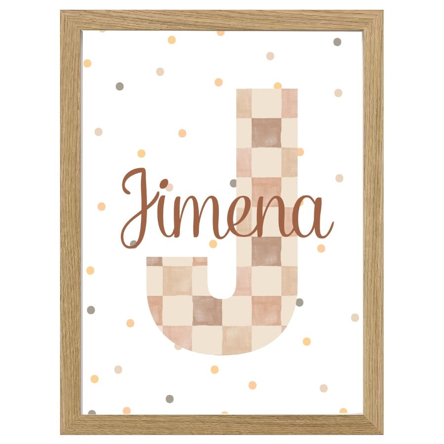 Cuadro Infantil Decorativo nombre cuadros - Nanetes