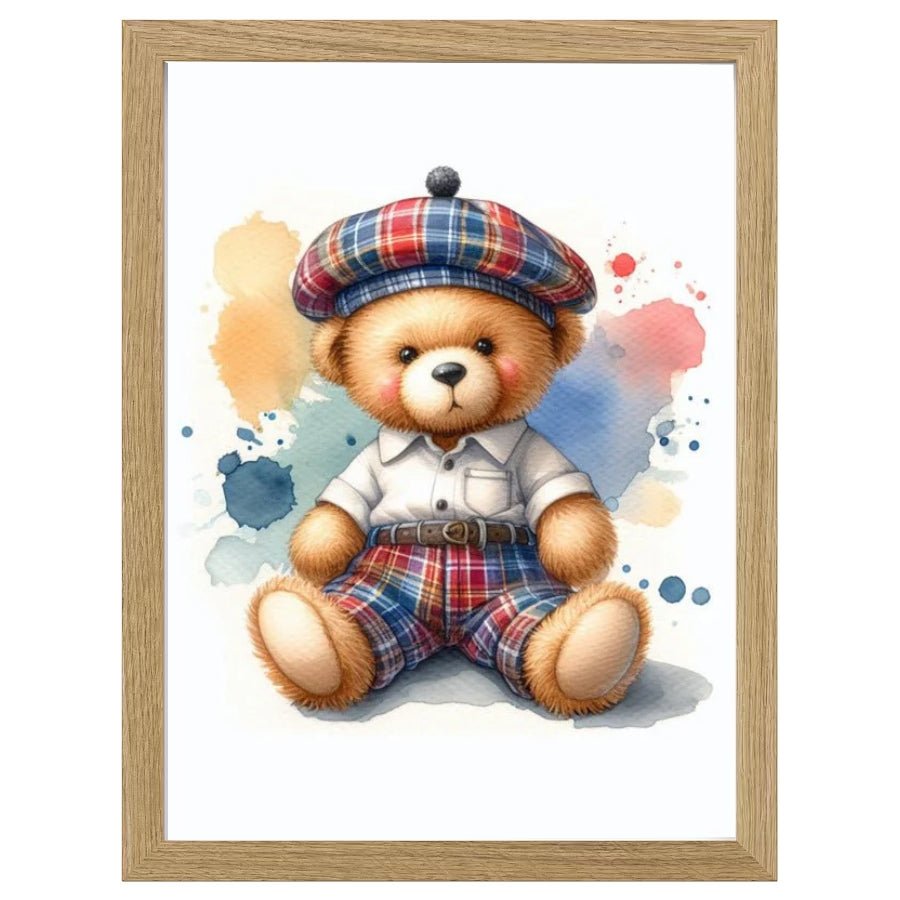 Cuadro Infantil Decorativo Teddy Bear - Nanetes