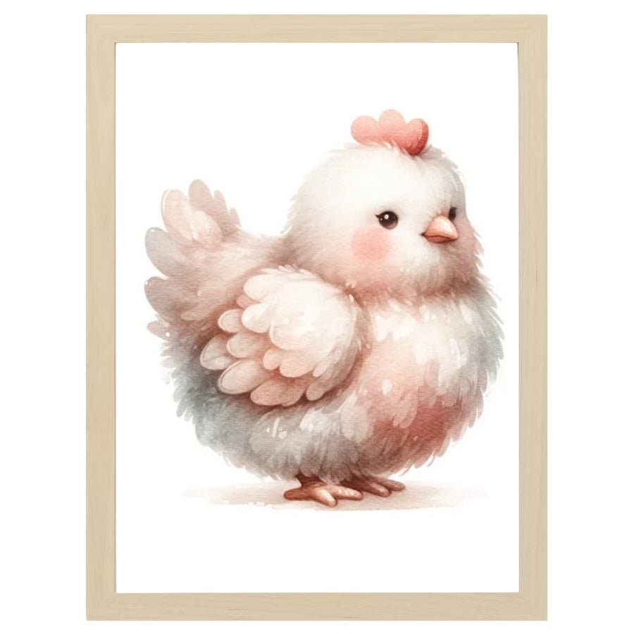 Cuadro Infantil Decorativo Gallinita - Nanetes
