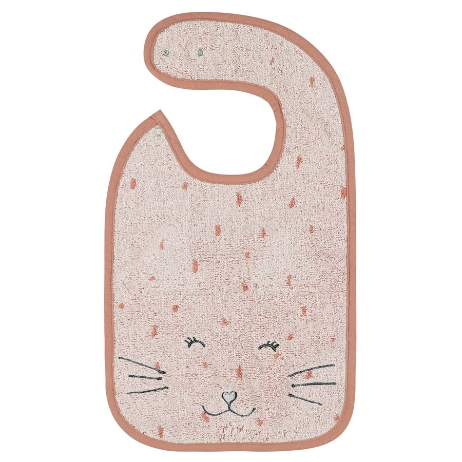 Babero grande rizo Cat Trixie - Nanetes
