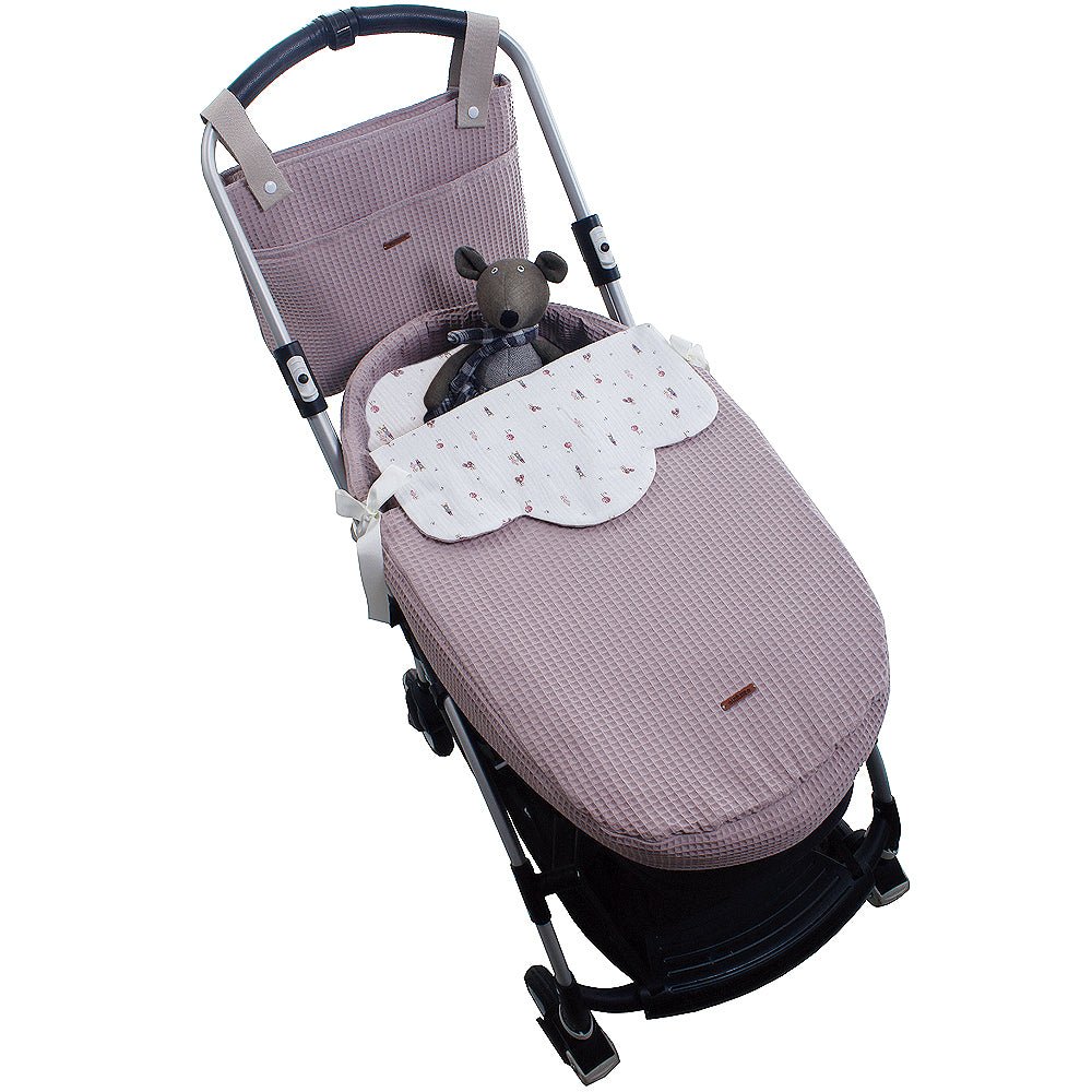 Colcha capazo reversible Tadea Uzturre - Nanetes