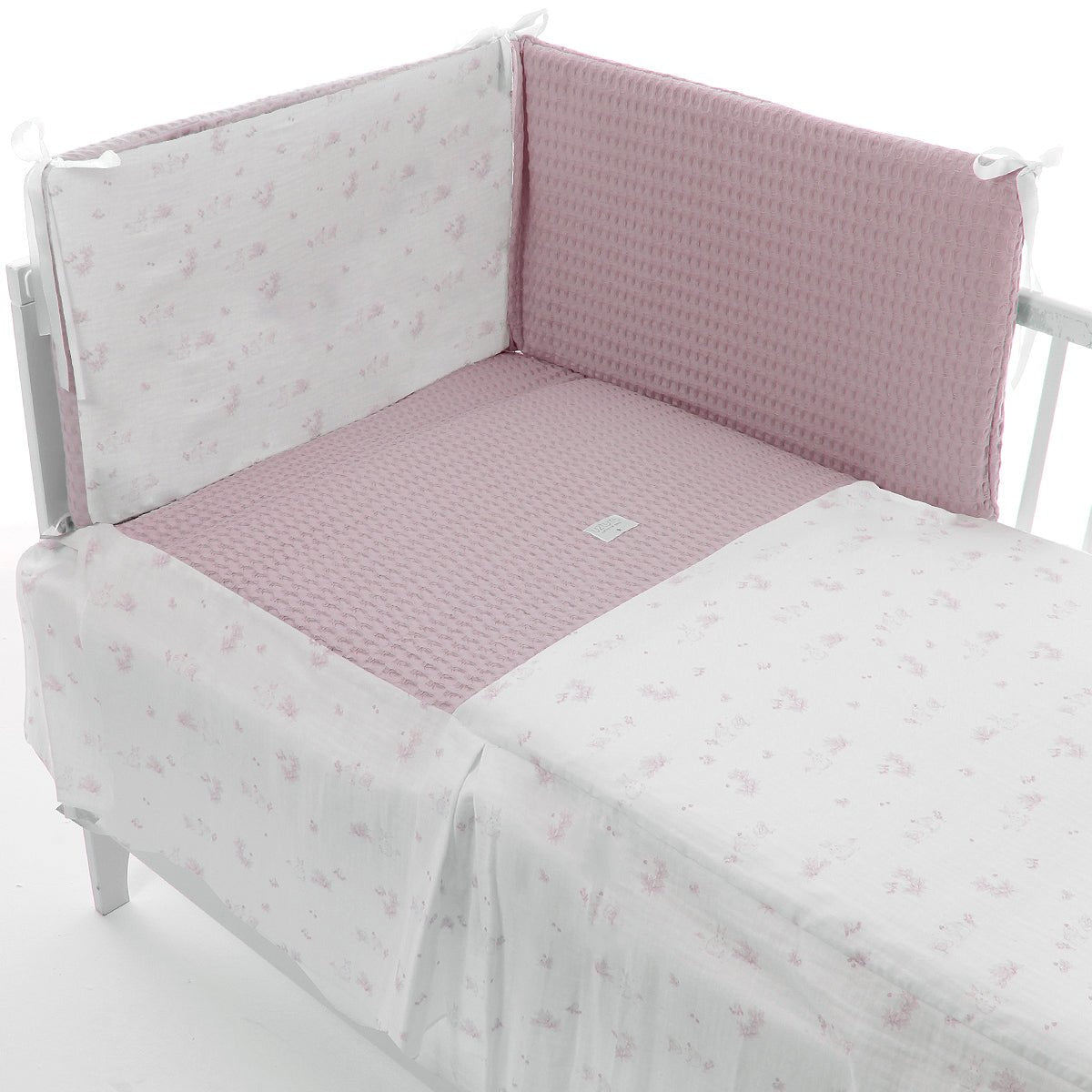 Colcha+ Protector cuna Telma Uzturre - Nanetes