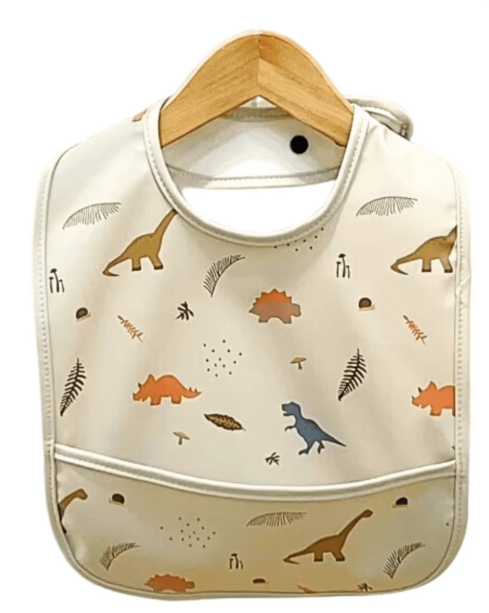 Babero plastificado basic Dinos - Nanetes