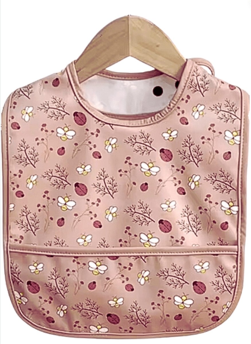 Babero plastificado basic Mariquitas - Nanetes