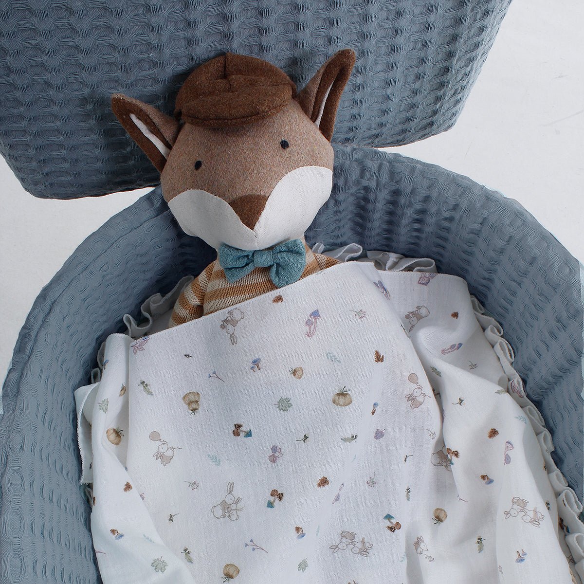 Colchoneta capazo+muselina Benjamin Uzturre - Nanetes