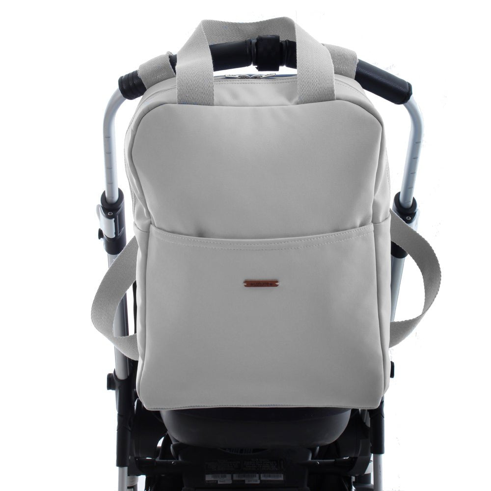 Bolso Mochila Polipiel gris Uzturre - Nanetes