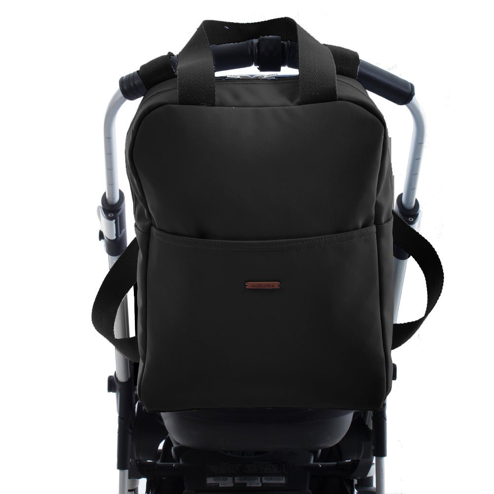 Bolso Mochila Polipiel negro Uzturre - Nanetes