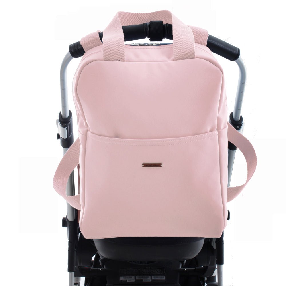 Bolso Mochila Polipiel rosa Uzturre - Nanetes