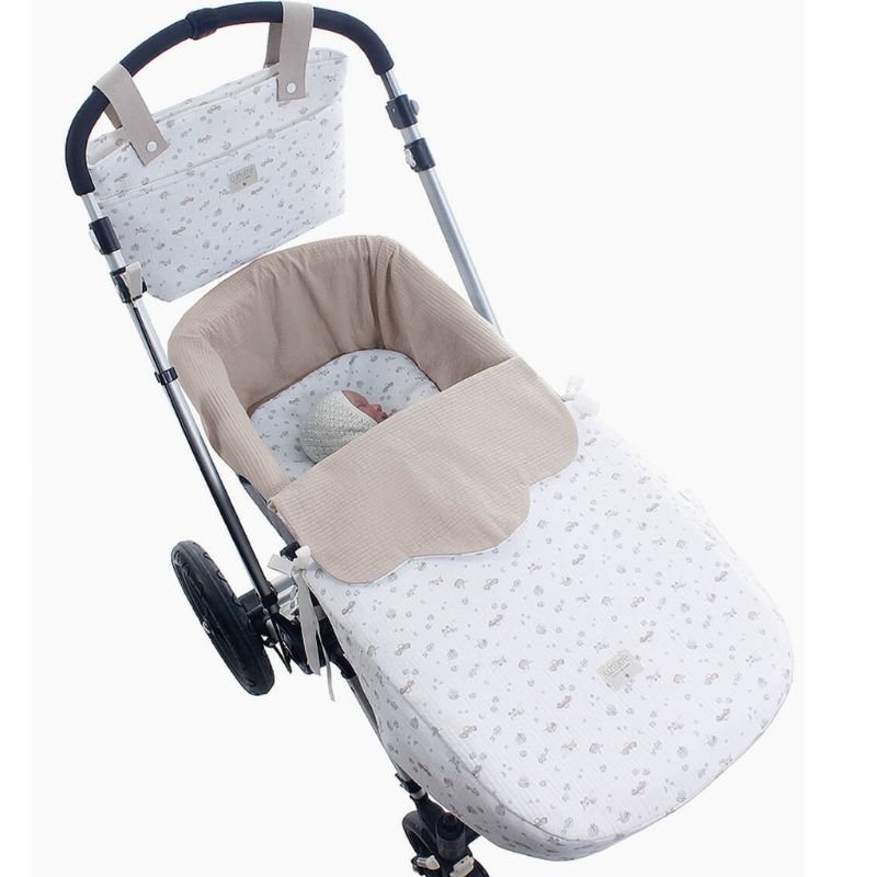 Colcha capazo Reversible Lucca Uzturre - Nanetes