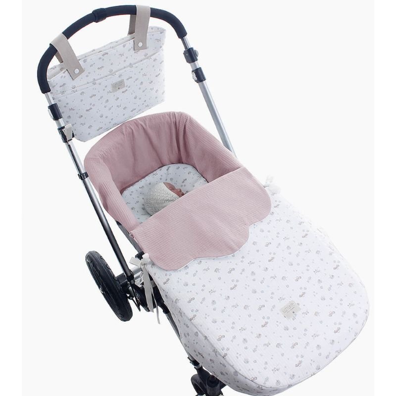 Colcha capazo Reversible Lucca Uzturre - Nanetes