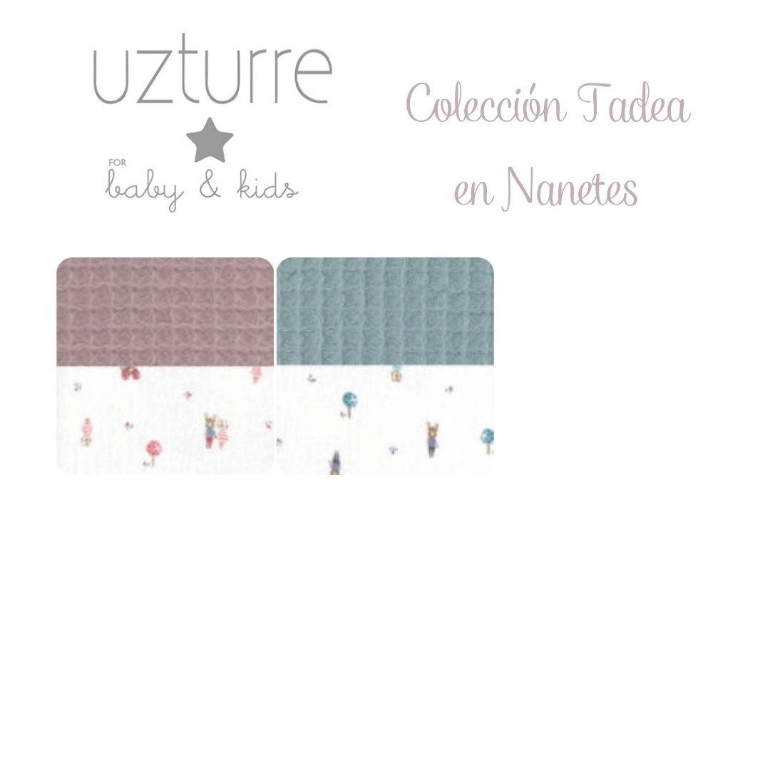 Colcha+ Protector cuna Tadea Uzturre - Nanetes