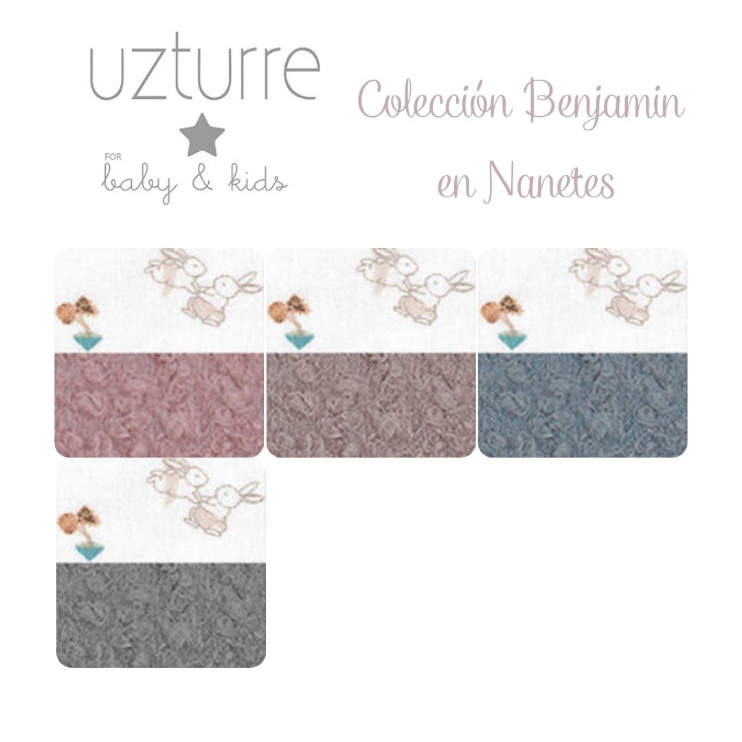 Manta Bebé Benjamin Uzturre - Nanetes