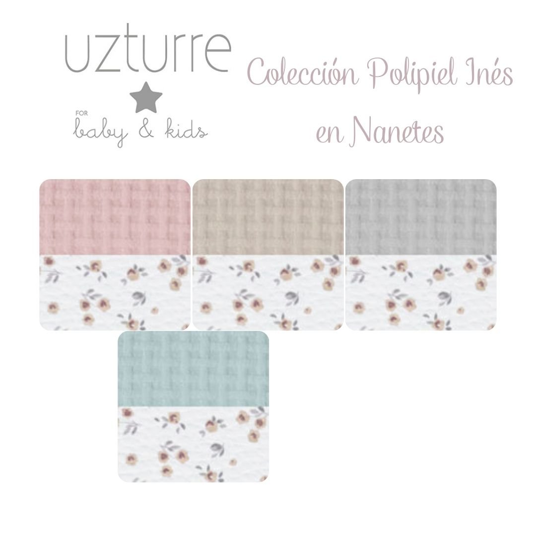 Colcha capazo Invierno Polipiel Inés Uzturre - Nanetes