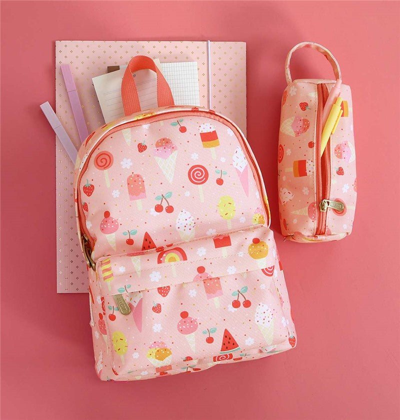 Mochila infantil guardería Helados - Nanetes