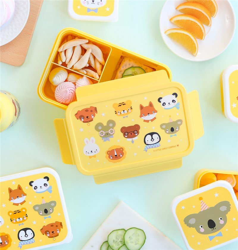 Fiambrera Tupper Infantil Animales - Nanetes