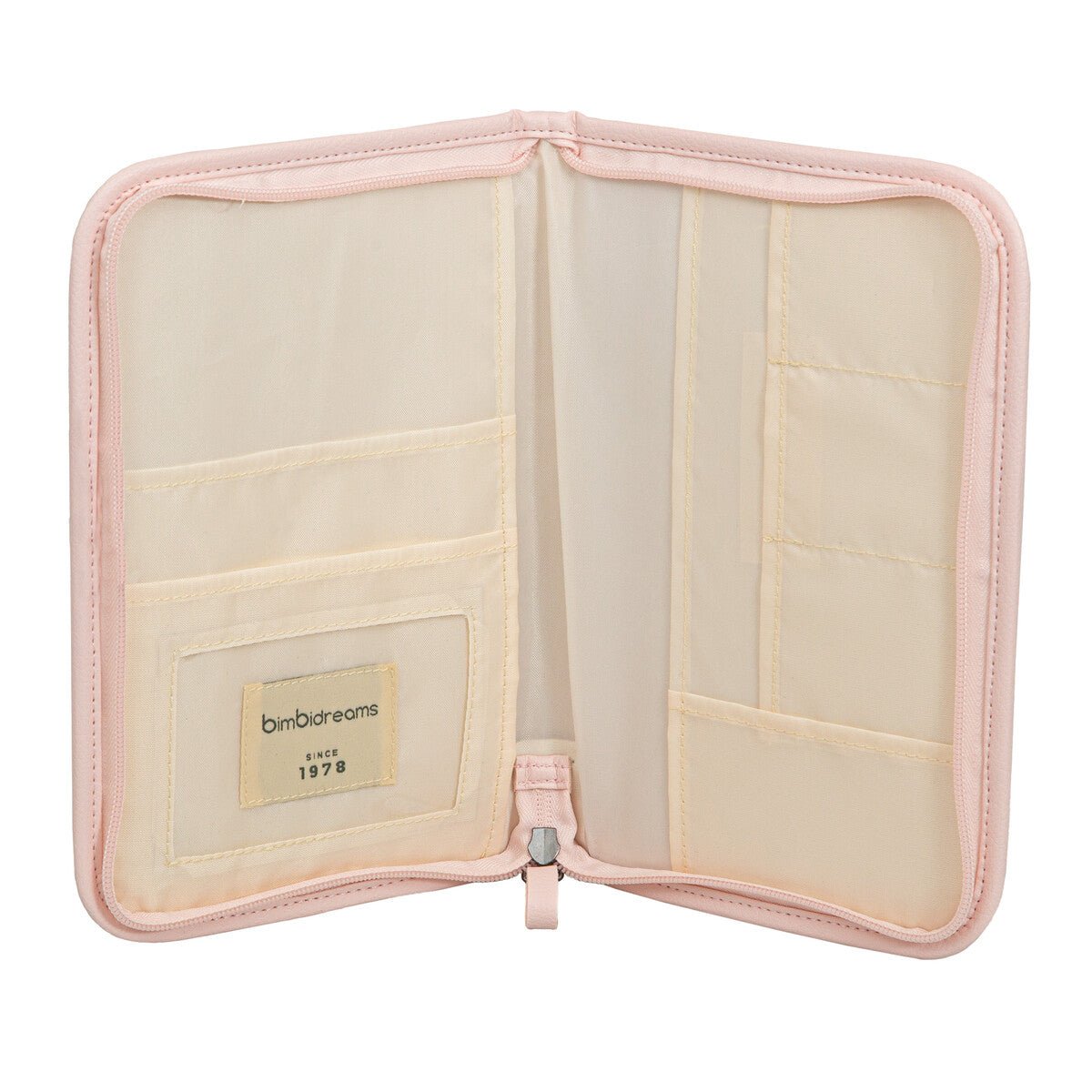 Porta documentos Bebé polipiel New quilt rosa Bimbi - Nanetes