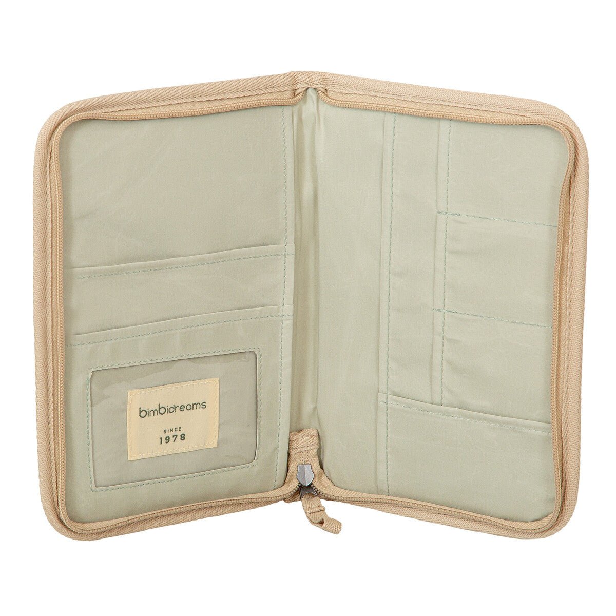 Porta documentos Bebé Vichy camel Bimbi - Nanetes