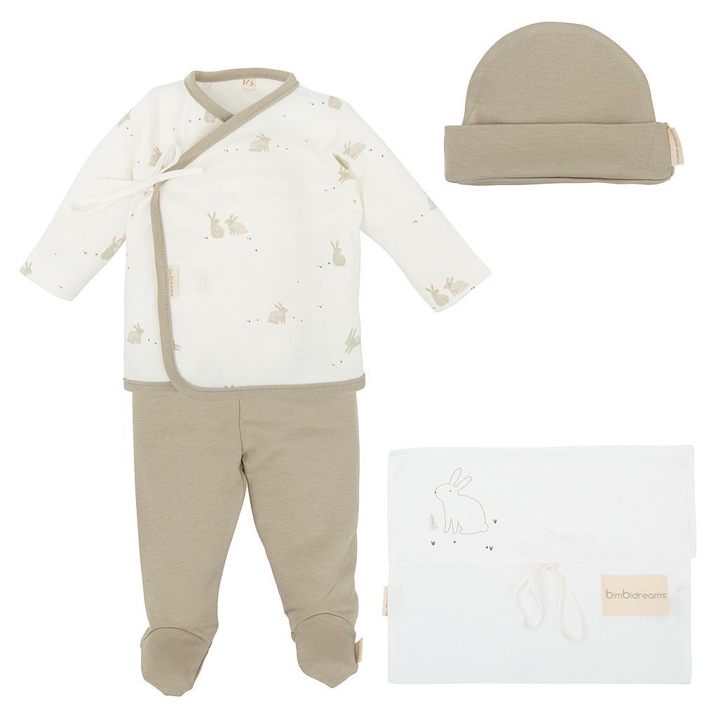 Pack Primera Puesta Bebé Paritorio Bunny - Nanetes #