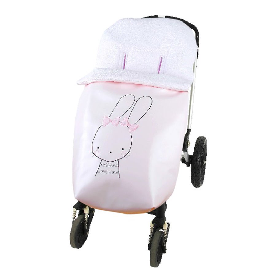 Saco Silla Paseo Universal Animalitos Conejito - Nanetes