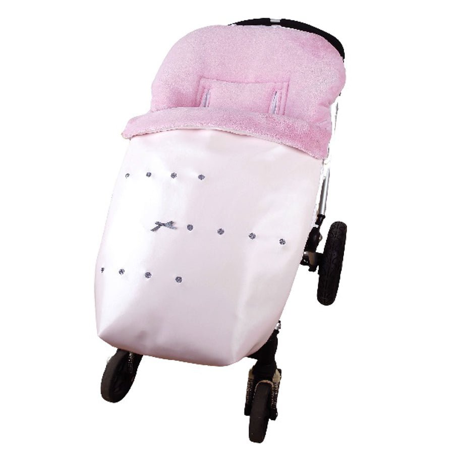 Saco Silla Paseo Universal Bodoque lazo rosa - Nanetes
