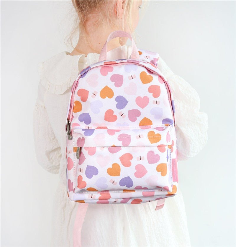 Mochila infantil Corazones Little Lovely - Nanetes