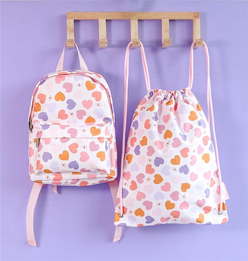 Mochila infantil Corazones Little Lovely - Nanetes