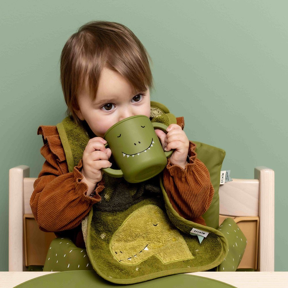 Taza didáctica silicona Dino Trixie - Nanetes