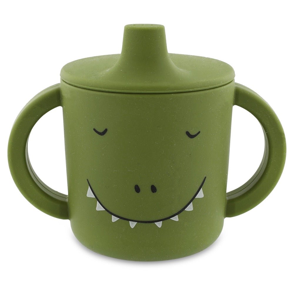 Taza didáctica silicona Dino Trixie - Nanetes