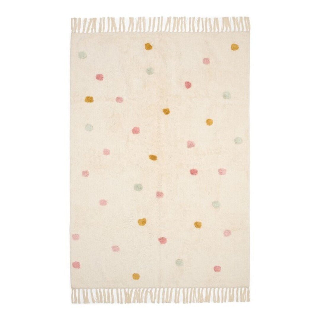 Alfombra puntos mix rosa Little Duch - Nanetes