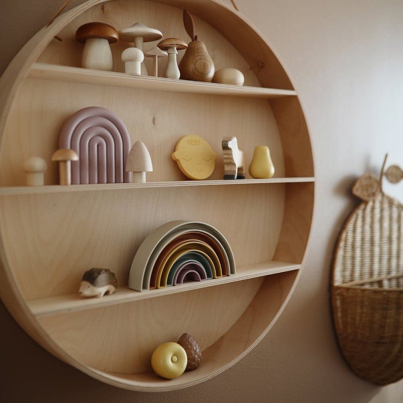 Arco iris apilable Montessori - Nanetes