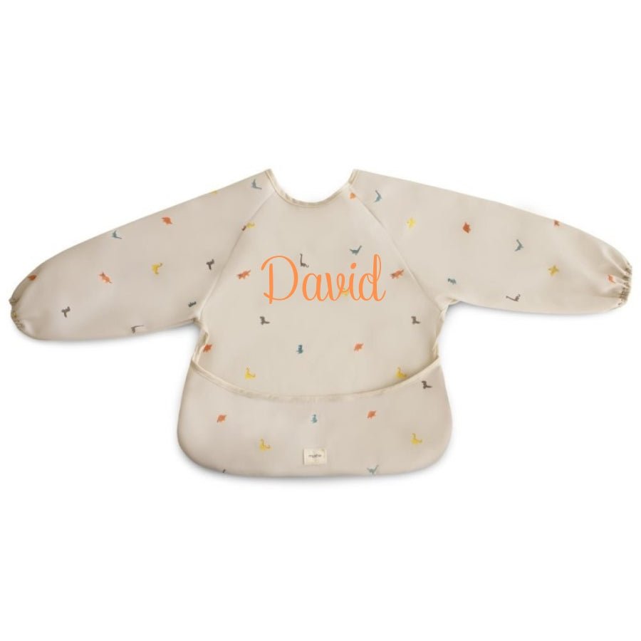 Babero con mangas Dinos - Nanetes