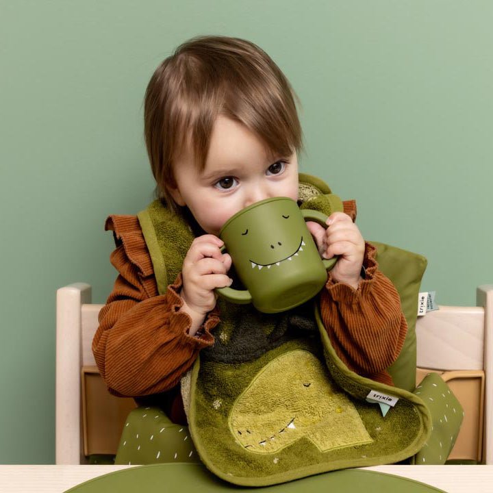 Babero grande rizo Dino Trixie - Nanetes