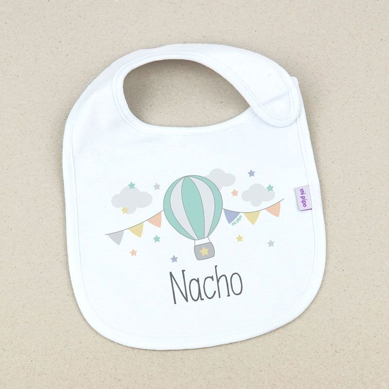 Babero Personalizado Globo - Nanetes