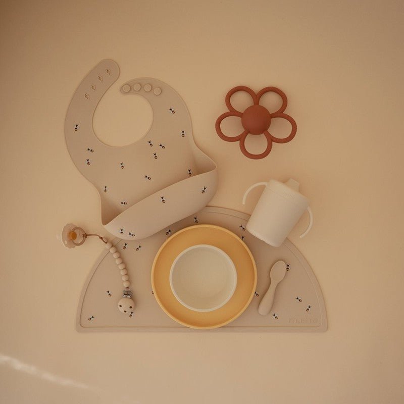 Babero Silicona Abejitas - Nanetes