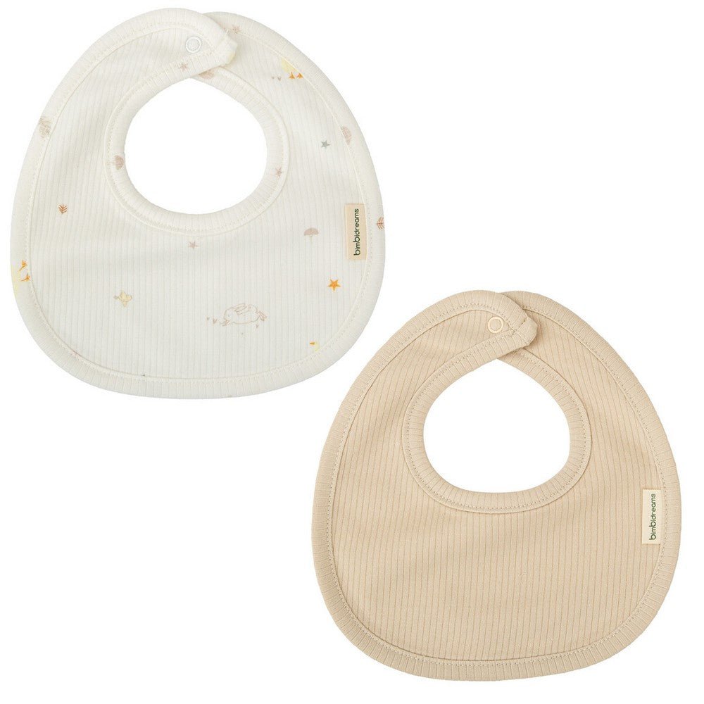 Pack x2 baberos Happy Forest Bimbi - Nanetes