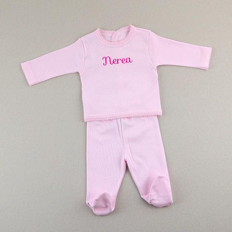 Primera Puesta Bebé Paritorio Personalizada rosa - Nanetes #